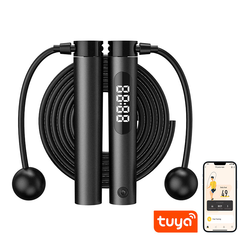Smart Jump Rope Digital Counter - Corda per saltare senza fili di