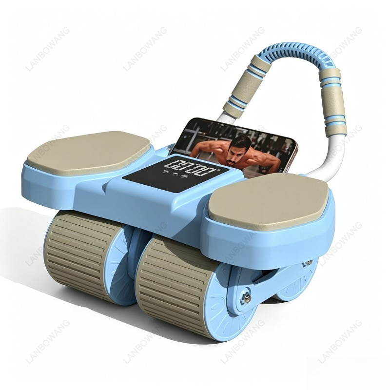 Ab Roller Wheel With Elbow Support - Rullo per Addominali Smart a 4