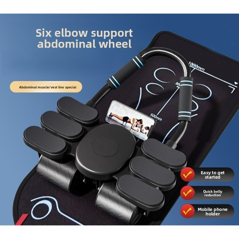Attrezzo per Esercizi Addomina - Ab Roller Wheel With Elbow Support recensione e prezzo