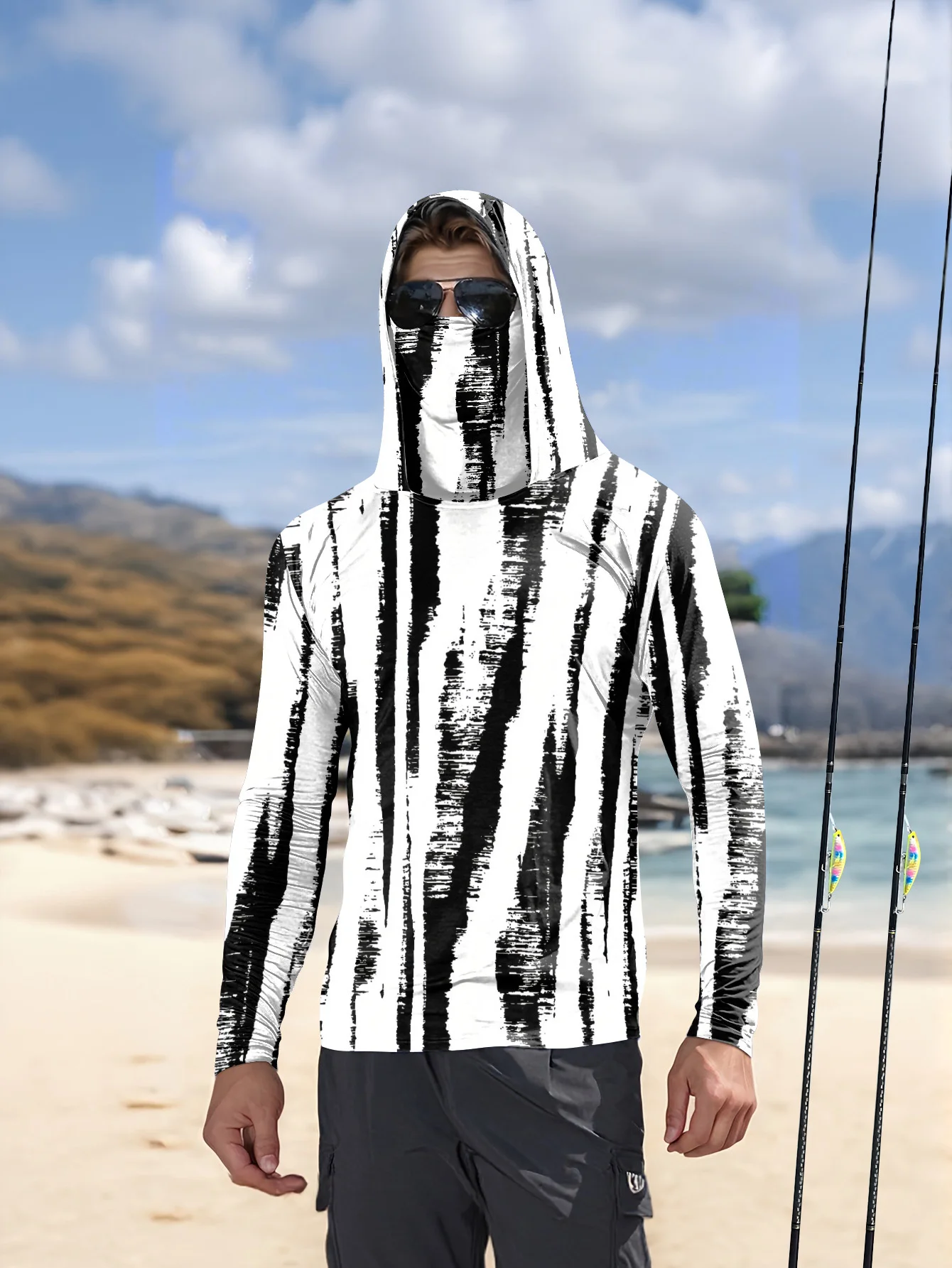 Felpa da pesca a righe bianche - Fishing recensione e prezzo