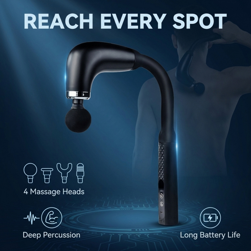 Pistola per Massaggio Muscolar - Electric Massage Gun Deep Tissue recensione e prezzo