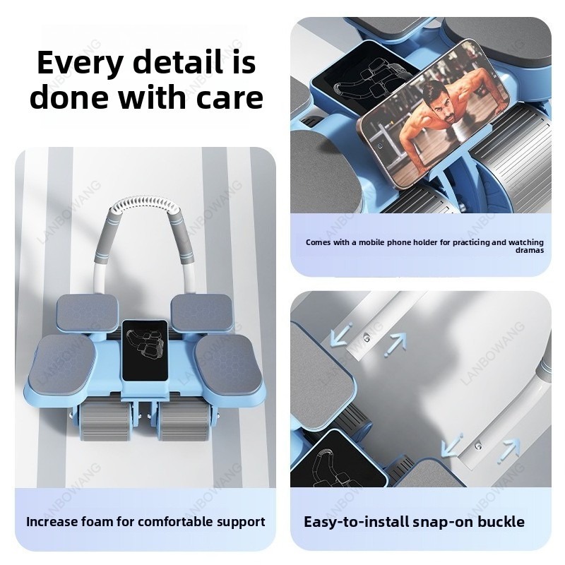Rullo per Addominali Smart a 4 - Ab Roller Wheel With Elbow Support recensione e prezzo