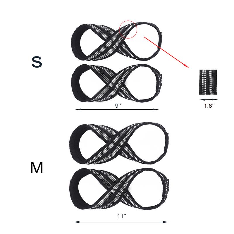 1 paio Figura 8 Cinghie per so - Wrist Wraps Weightlifting Support recensione e prezzo